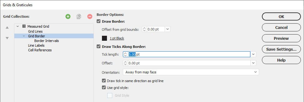 drawtickalongborder