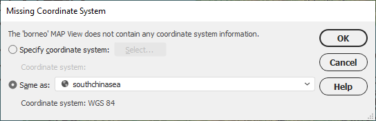 missingcoordinatesystem