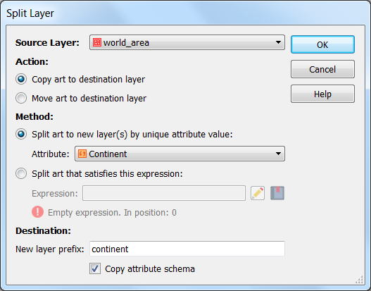 mapublisher assign text in attribute table