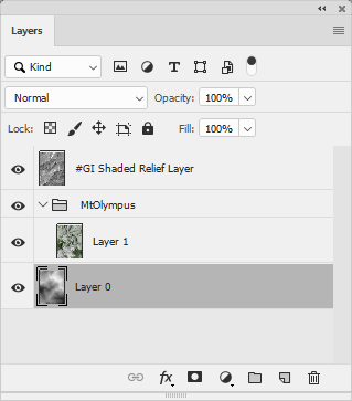 Layers after an overlay image is used.