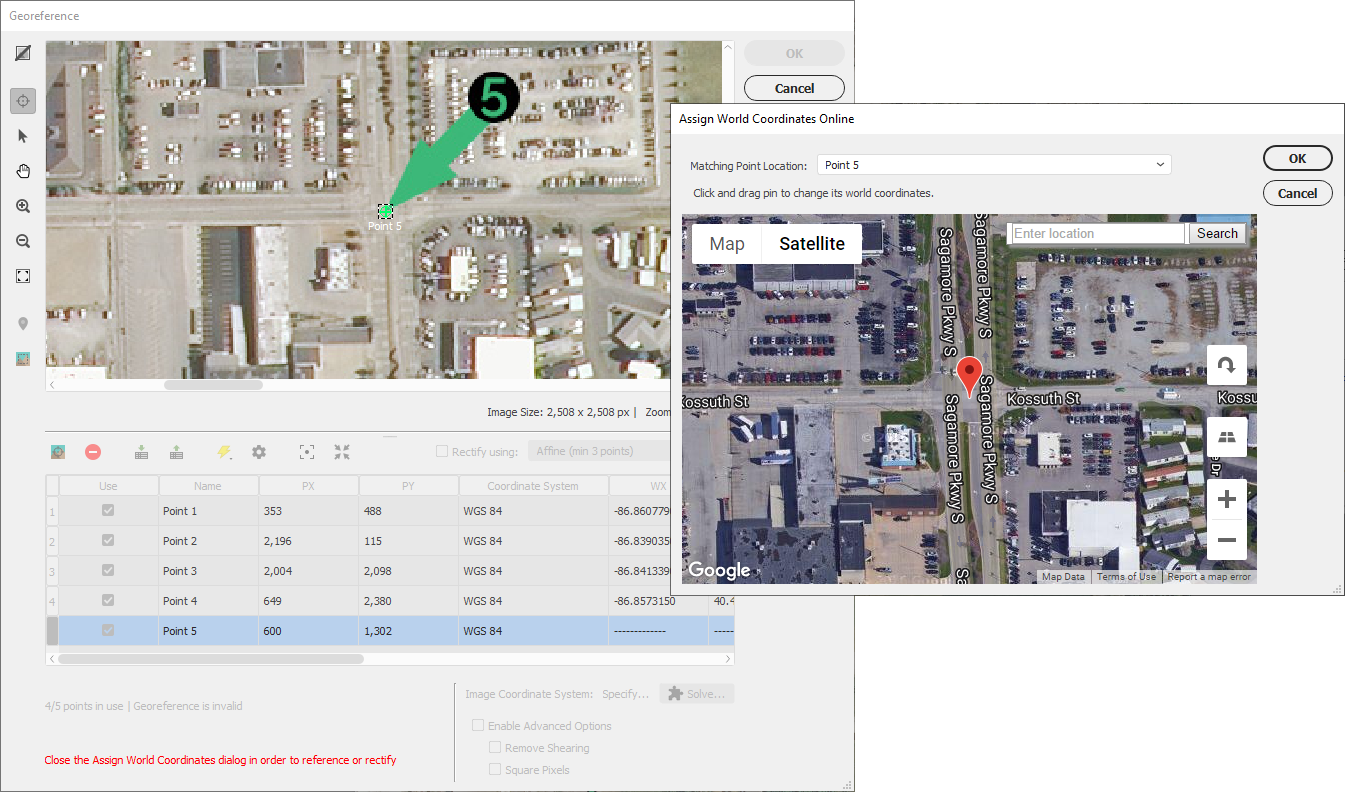 georeference_bothdialogs