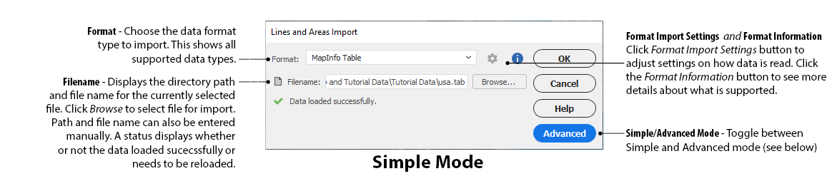 import-simple-mode